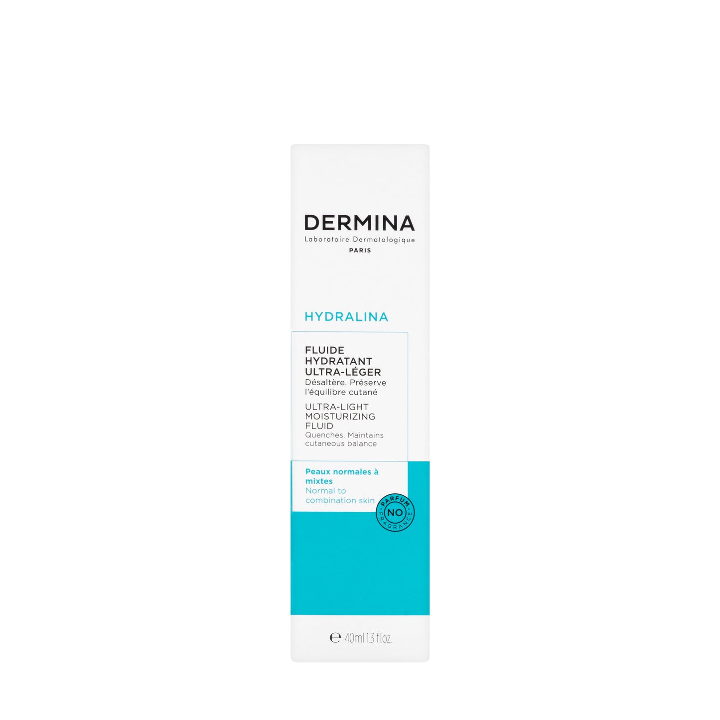 Dermina Hydralina Ultra Light Moisturizing Fluid 40 Ml