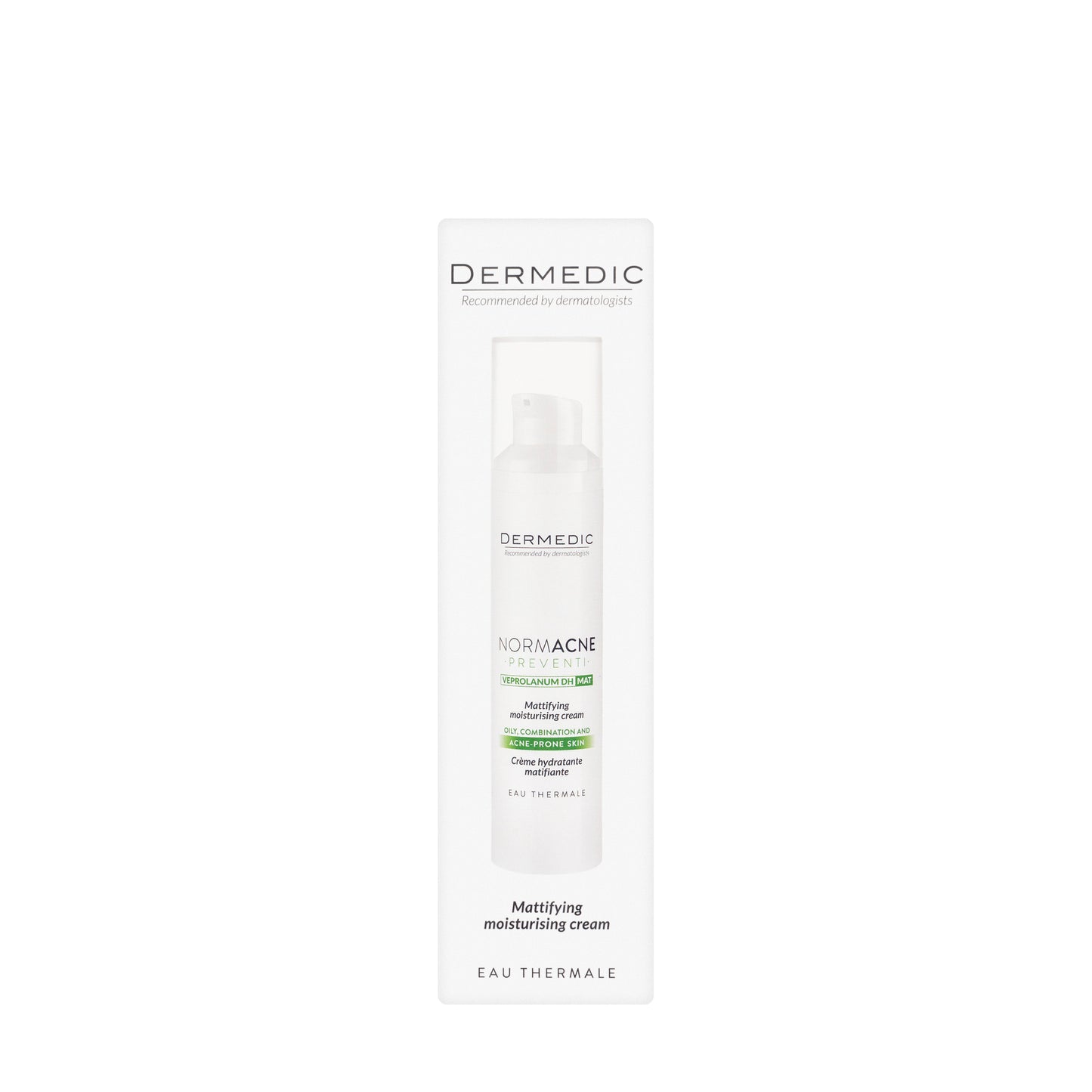 Dermedic Normacne Preventi Veprolanum DH Mat Mattifying Moisturising Cream 40 ml