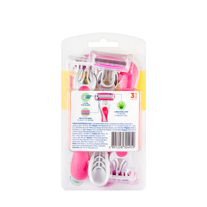 Schick Quattro 2+1 Razors (Women)
