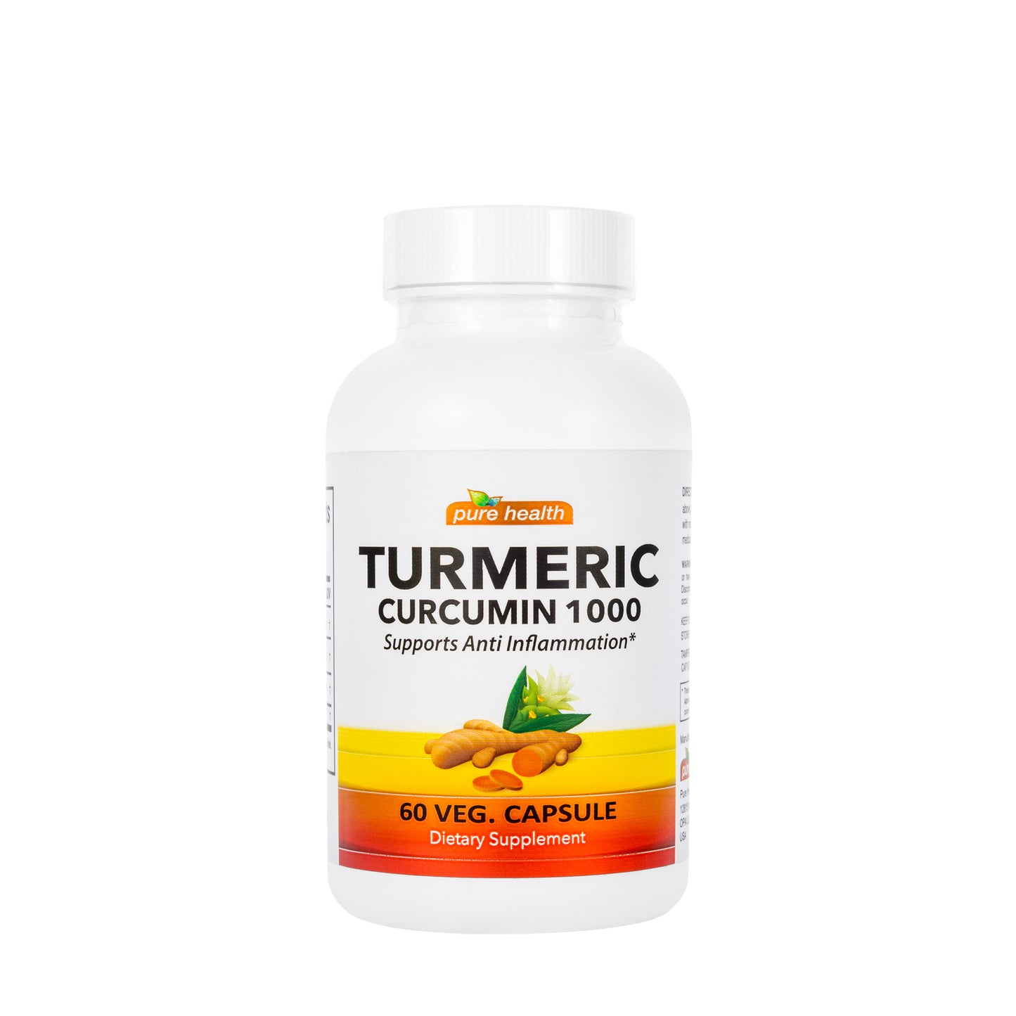 Pure Health Turmeric Curcumin 1000mg 60 Capsules