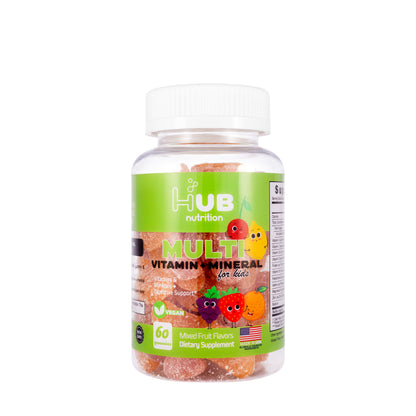 Hub Nutrition Kids Multi Vitamin & Mineral 60 Gummies