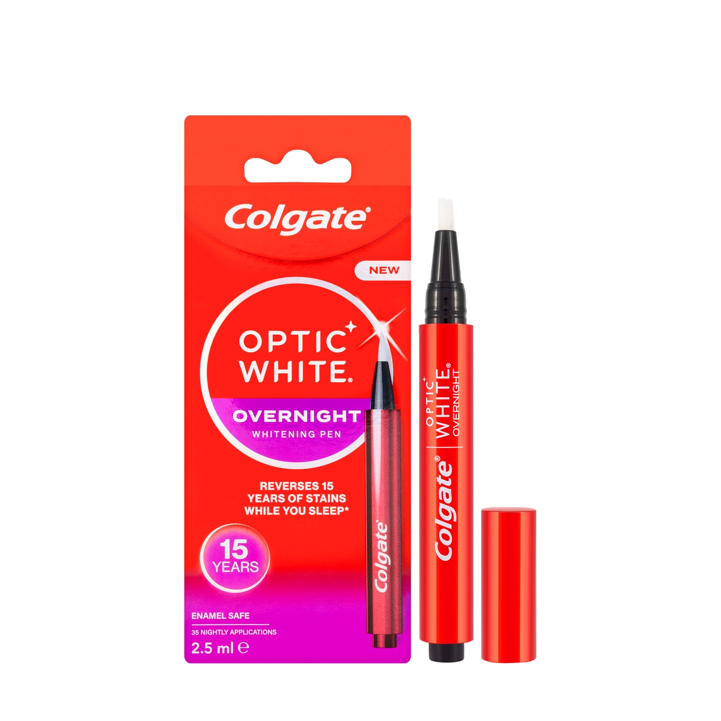 Colgate Optic White Overnight Whitening Pen 2.5ml