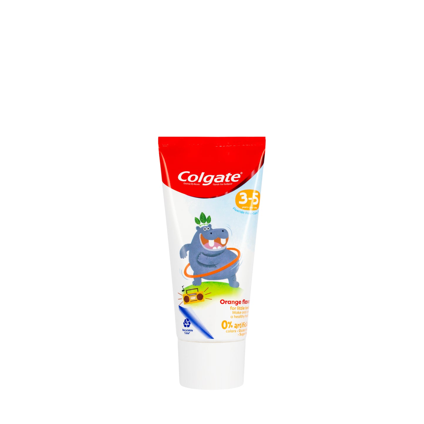 Colgate Zero kids 3-5 Years [Orange] Toothpaste 60Ml