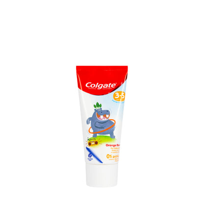 Colgate Zero kids 3-5 Years [Orange] Toothpaste 60Ml