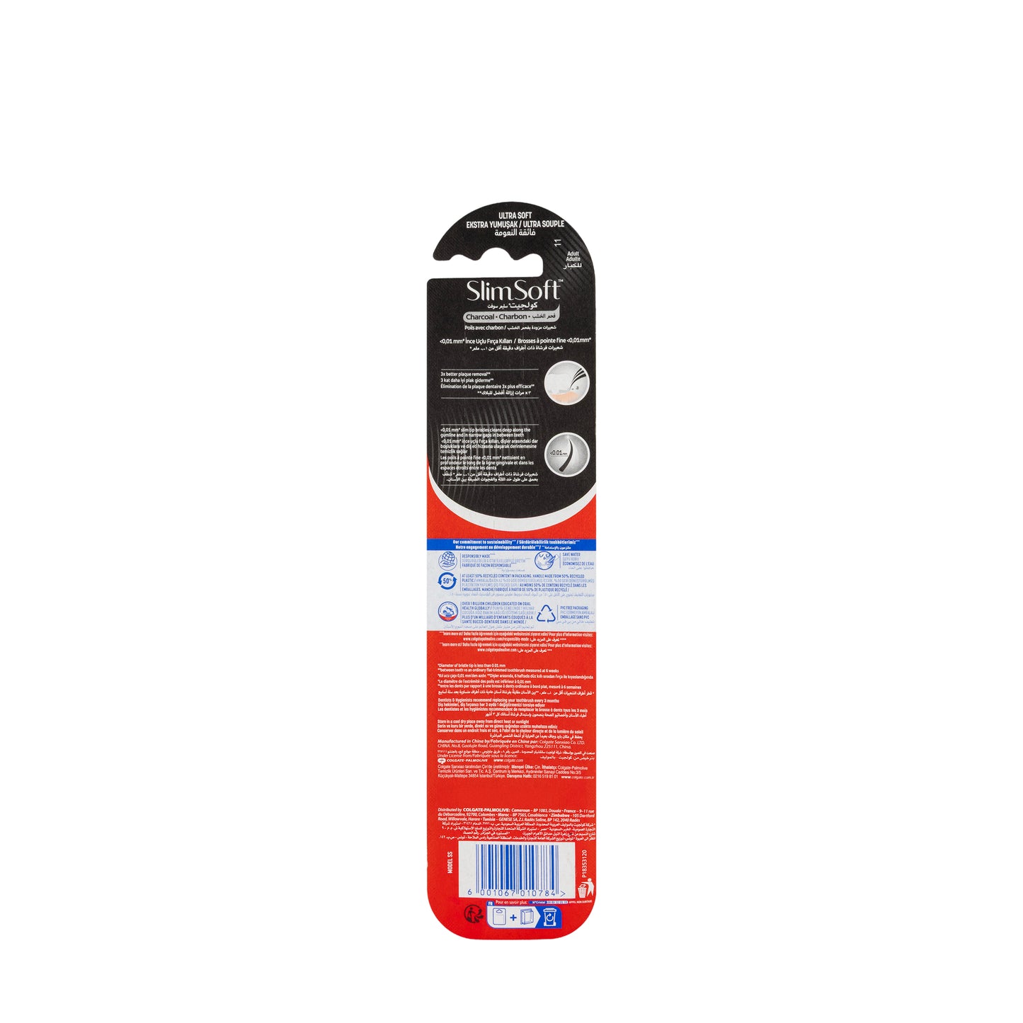Colgate Charcoal Toothbrush Soft