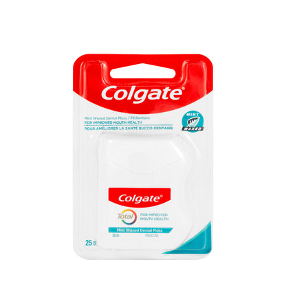 Colgate Total Mint Waxed Floss 25M