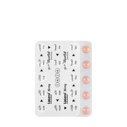 Lixiana 30Mg 28 Tablets