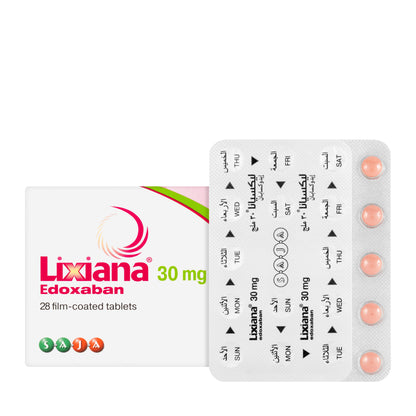 Lixiana 30Mg 28 Tablets