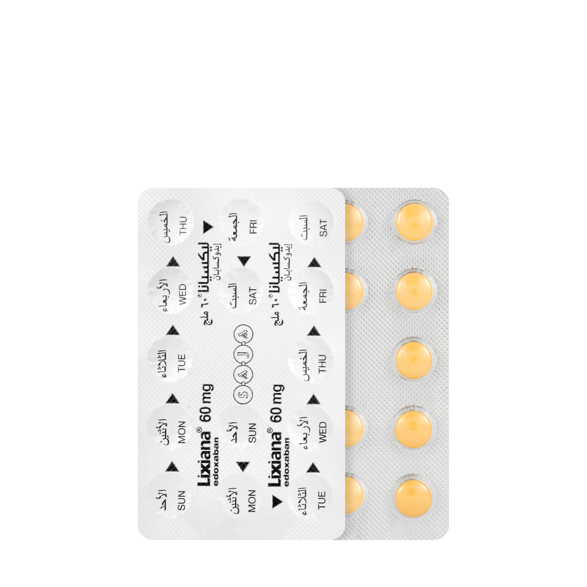 Lixiana 60Mg 28 Tablets