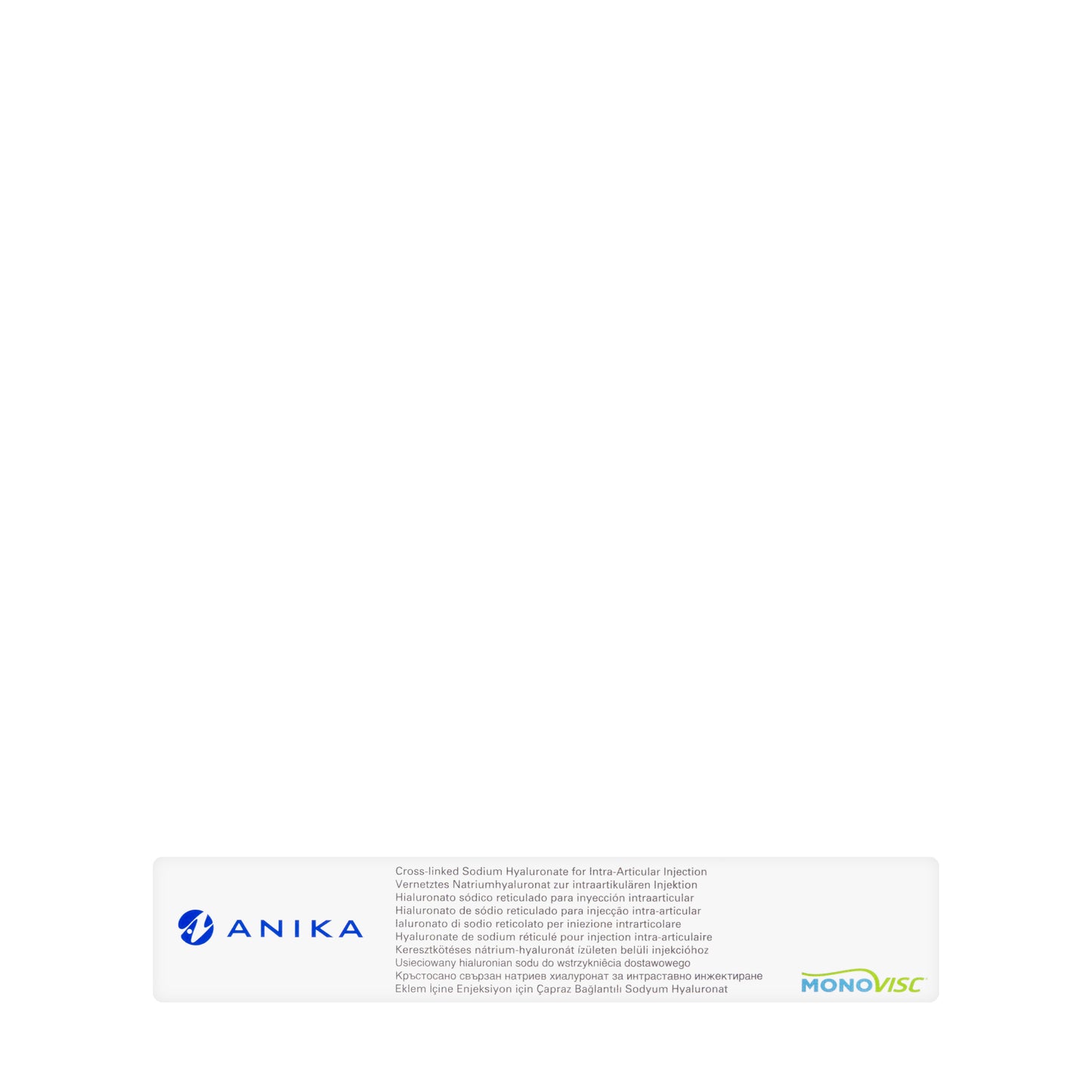 Monovisc Injection  22Mg/Ml 4Ml 1 Syringe