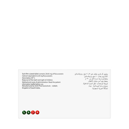 Rozavi 20Mg 28 Tablets