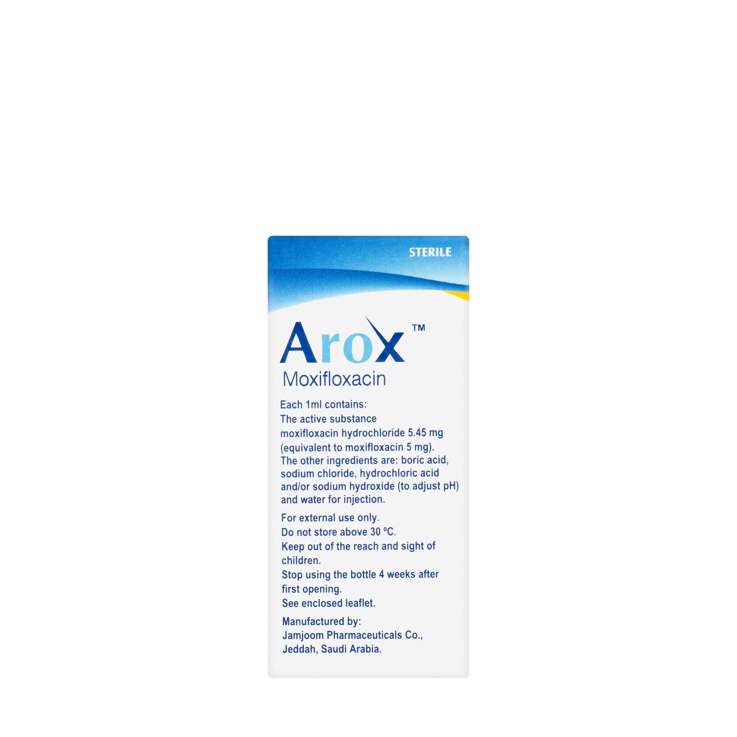 Arox 0.5% Eye Drops 5Ml