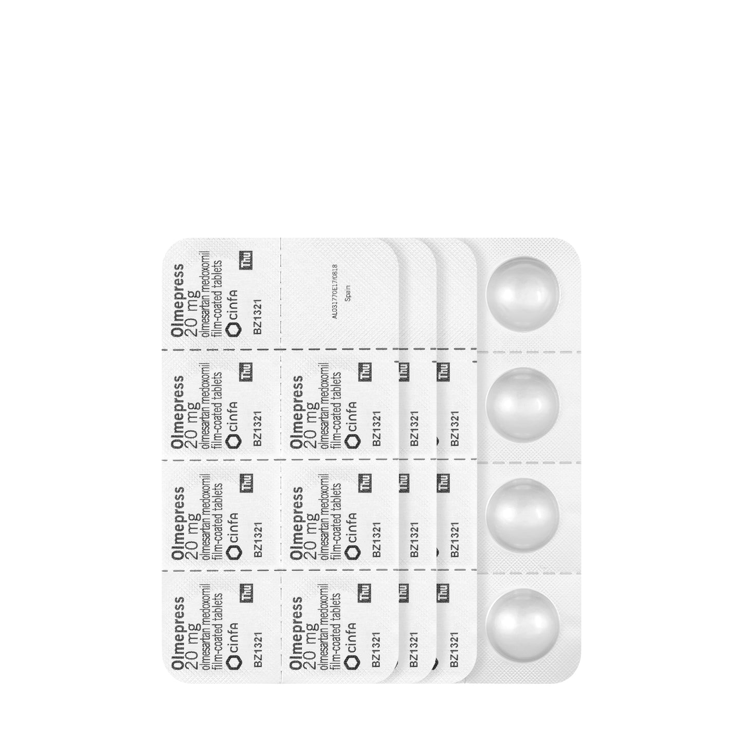 Olmepress 20Mg 28 Tablets