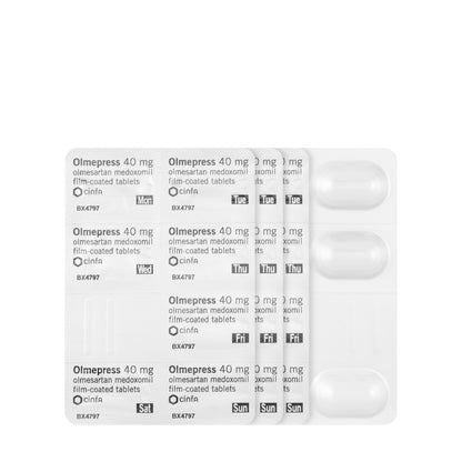 Olmepress 40Mg 28 Tablets