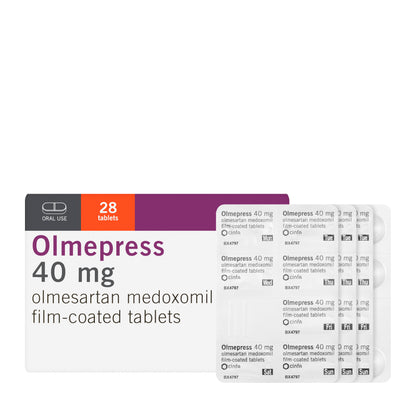 Olmepress 40Mg 28 Tablets