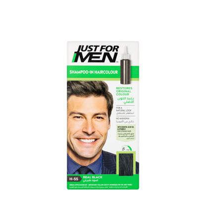 Just For Men Shampoo In Hair Colour Black