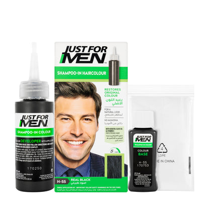 Just For Men Shampoo In Hair Colour Black