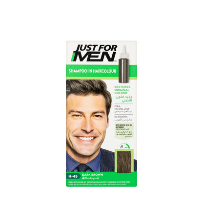 Just For Men Shampoo In Hair Colour Dark Brown
