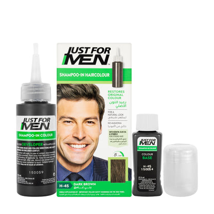 Just For Men Shampoo In Hair Colour Dark Brown
