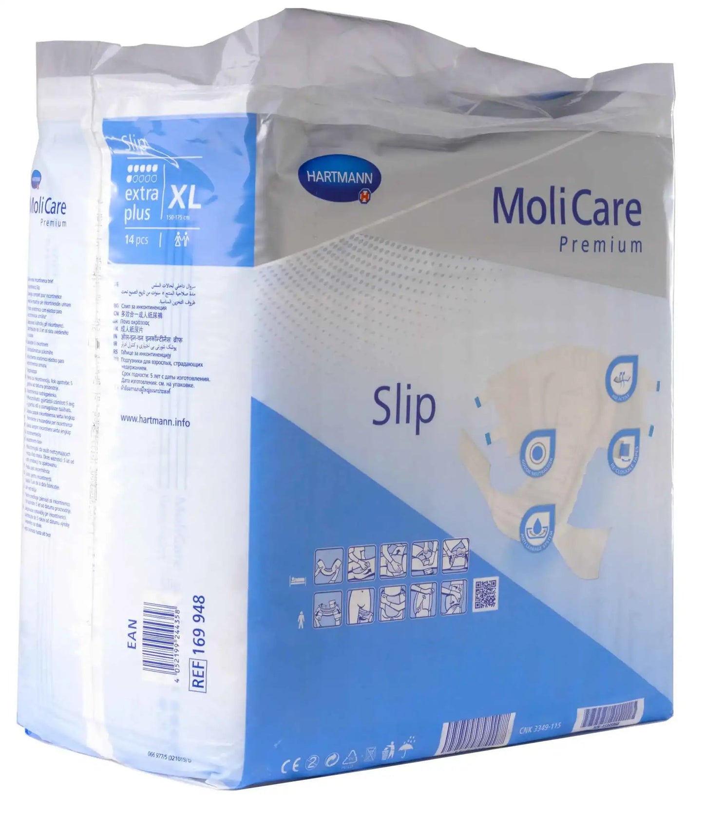 Molicare Premium Slip [X-large] 14 Pieces