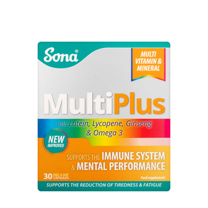 Sona Multiplus multivitamin &Mineral 30 Capsules