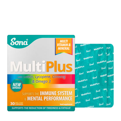 Sona Multiplus multivitamin &Mineral 30 Capsules