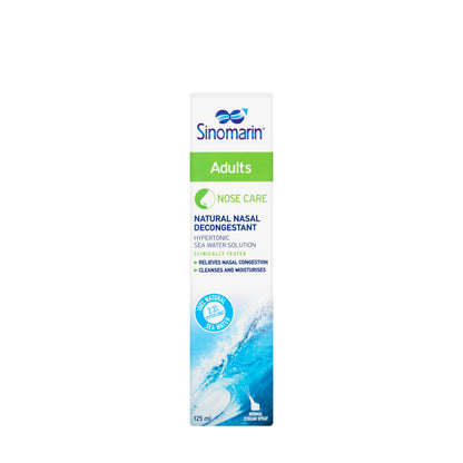 Sinomarin Nose Care Adult Nasal Spray 125Ml