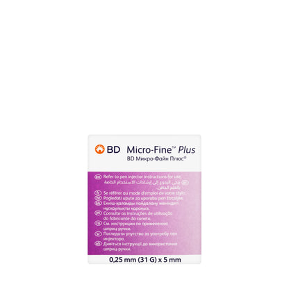 BD Micro-Fine Plus 31Gx5 Mm 100 Pieces