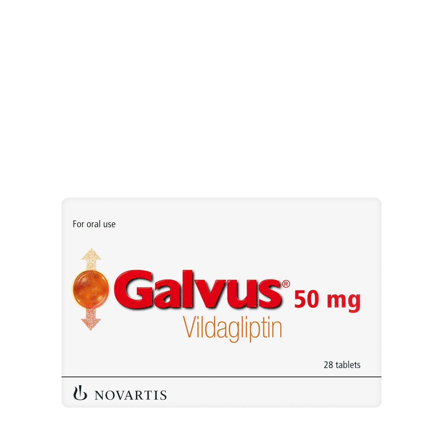 Galvus 50Mg 28 Tablets