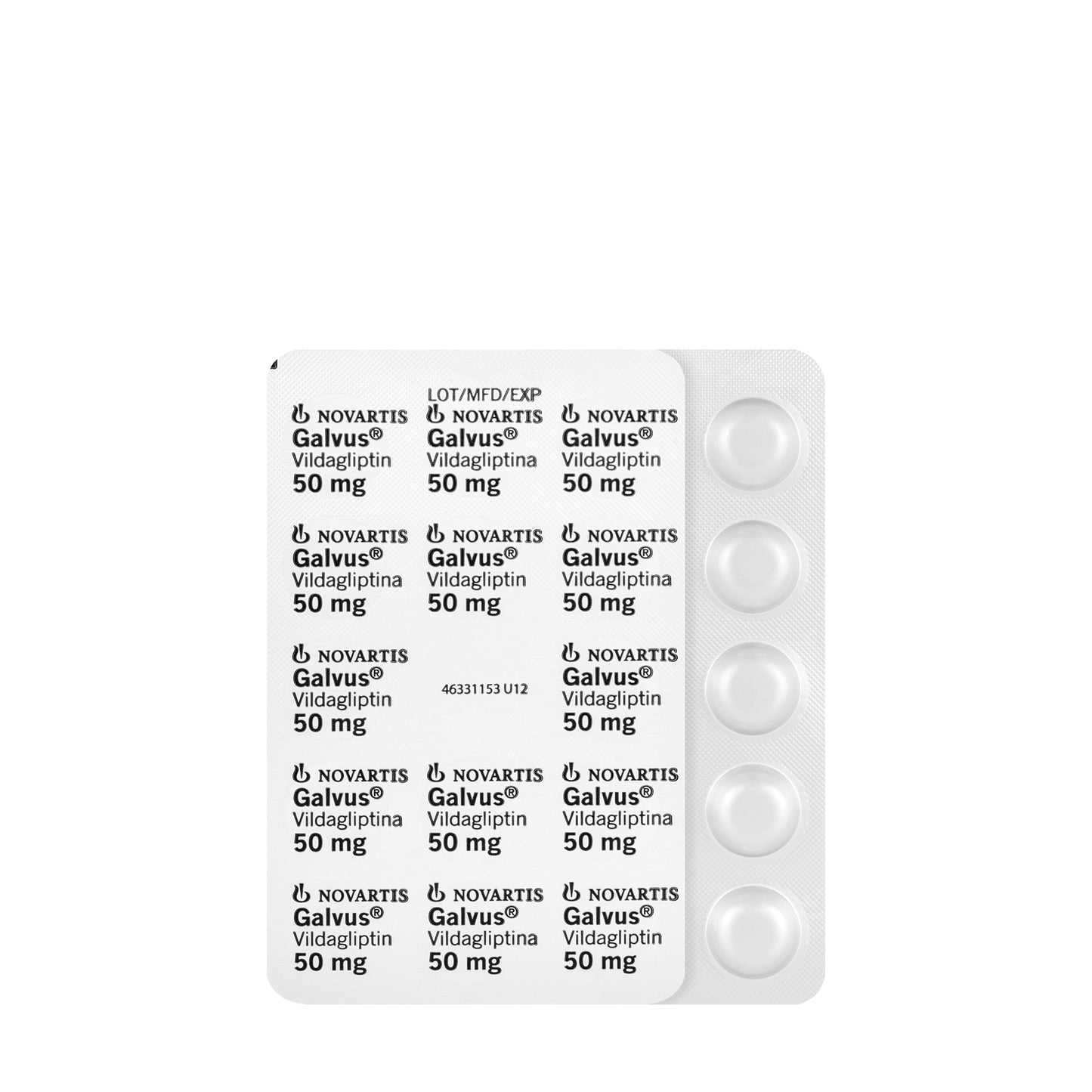 Galvus 50Mg 28 Tablets