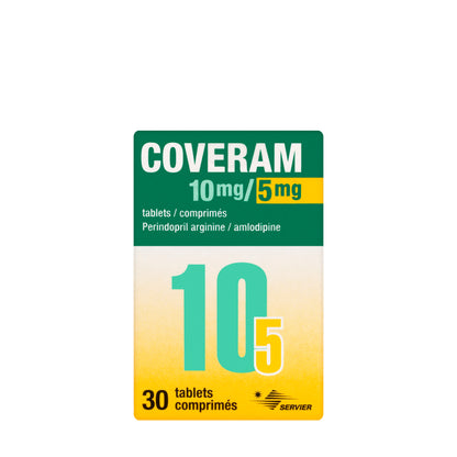 Coveram 10/5Mg 30 Tablets
