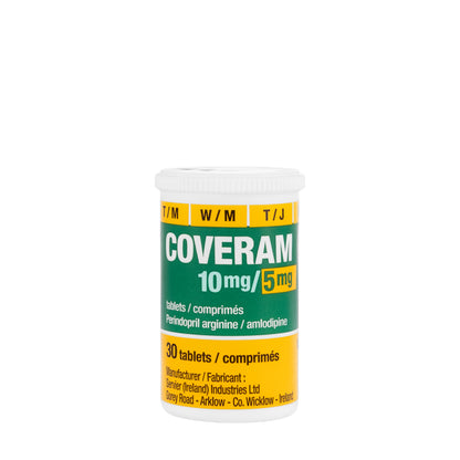 Coveram 10/5Mg 30 Tablets