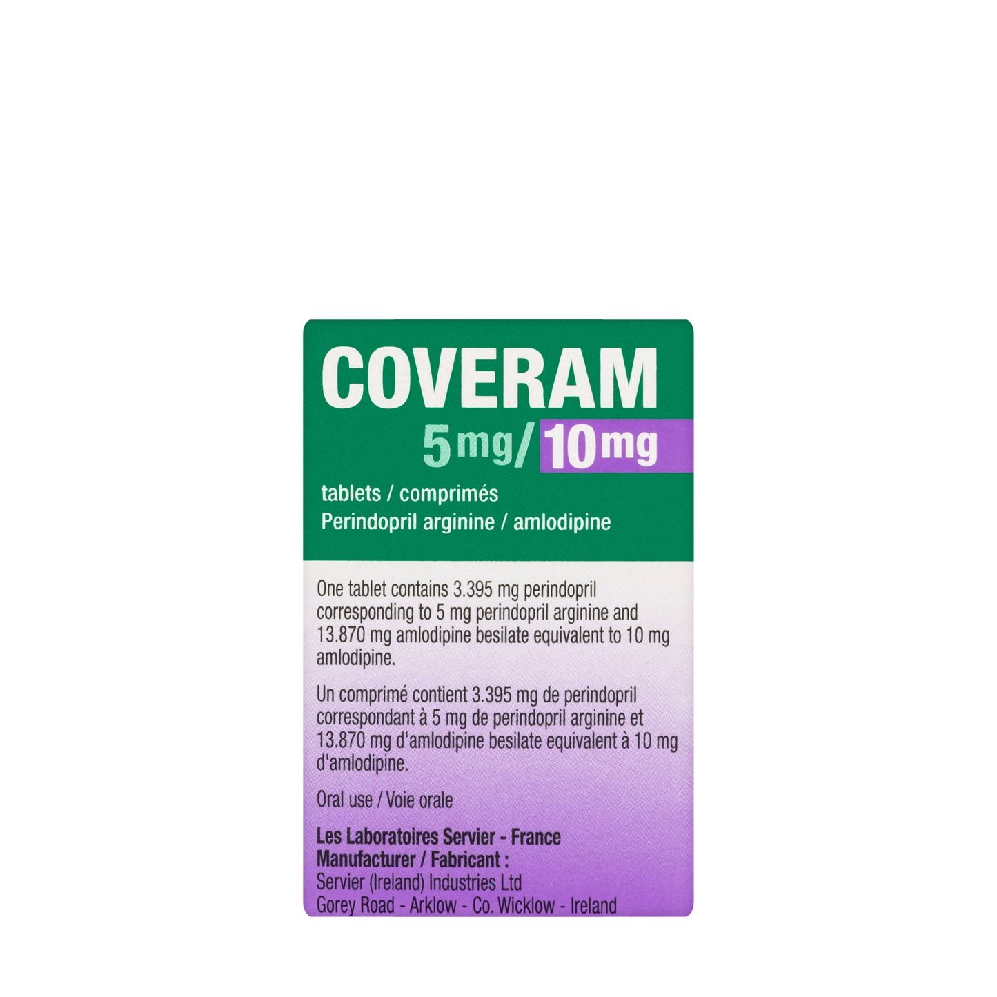 Coveram 5/10Mg 30 Tablets
