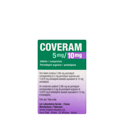 Coveram 5/10Mg 30 Tablets