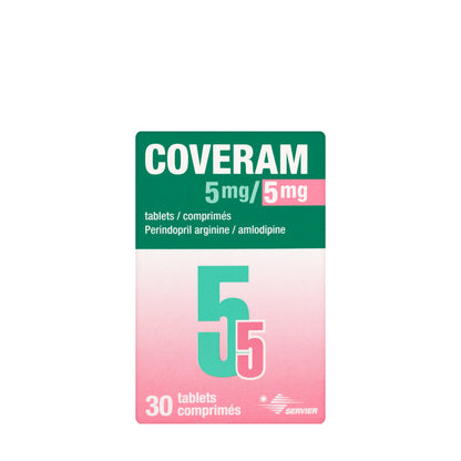 Coveram 5/5Mg 30 Tablets