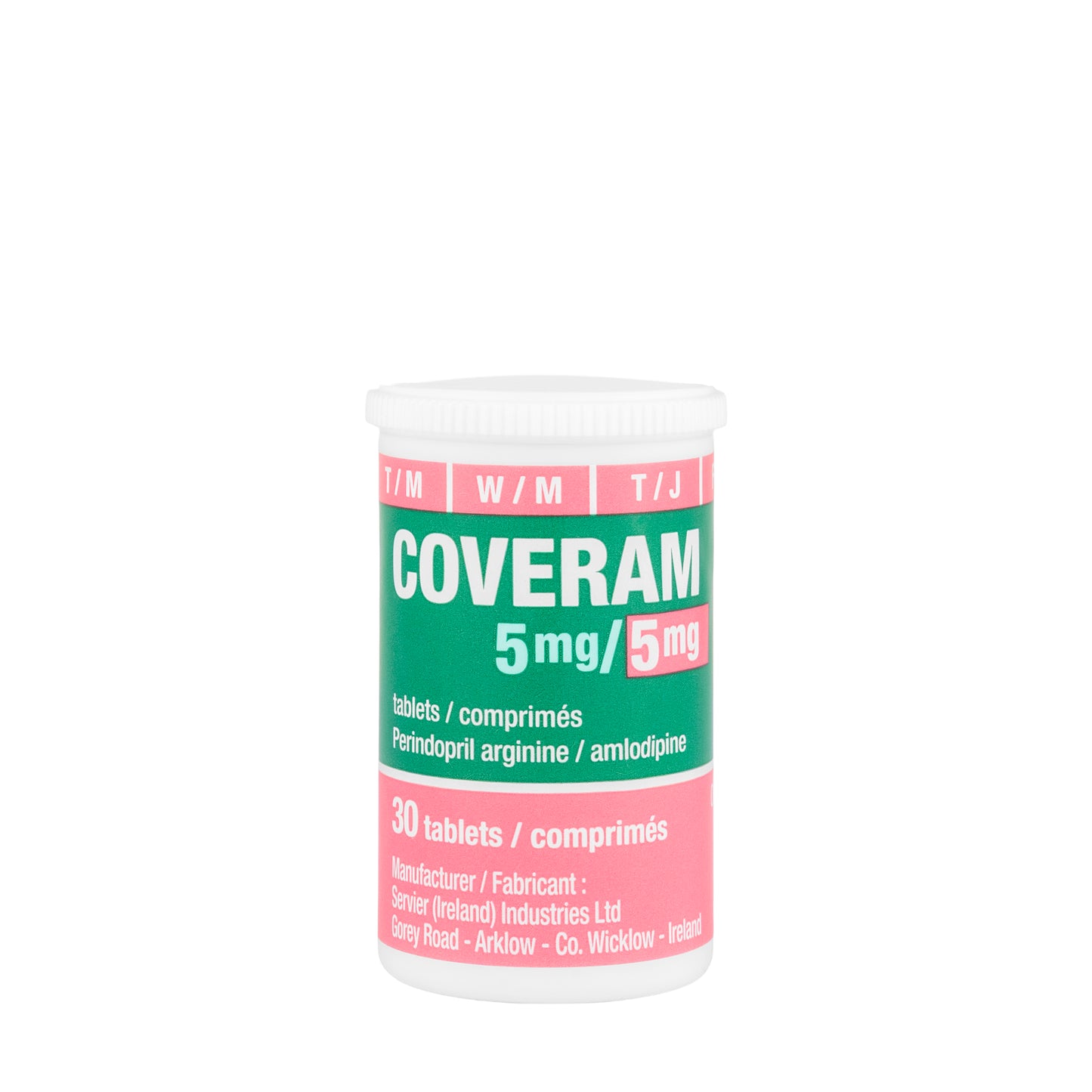 Coveram 5/5Mg 30 Tablets