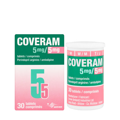Coveram 5/5Mg 30 Tablets