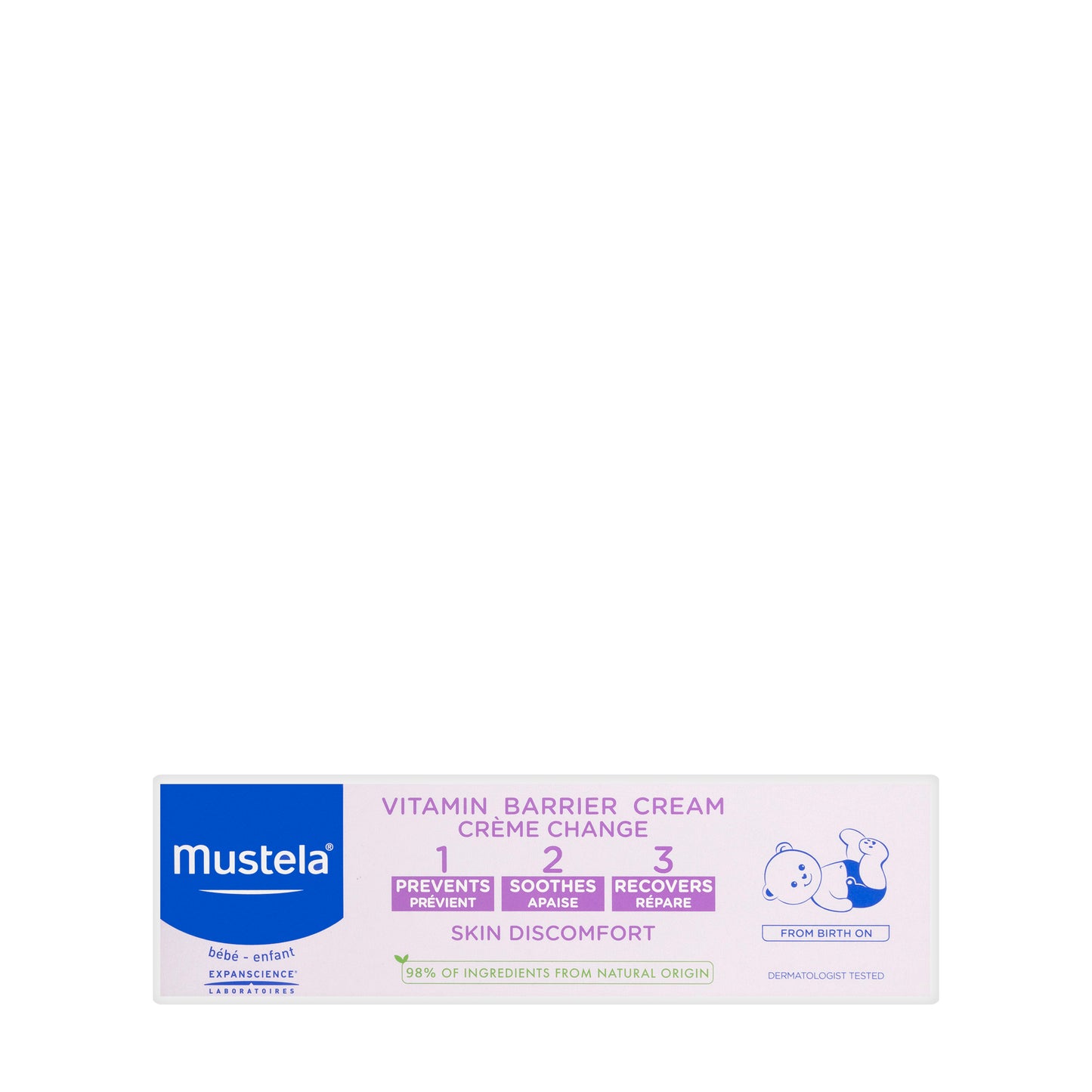 Mustela Vitamin Barrier Cream 100 Gm