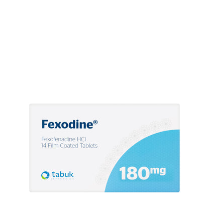 Fexodine 180Mg 14 Tablets