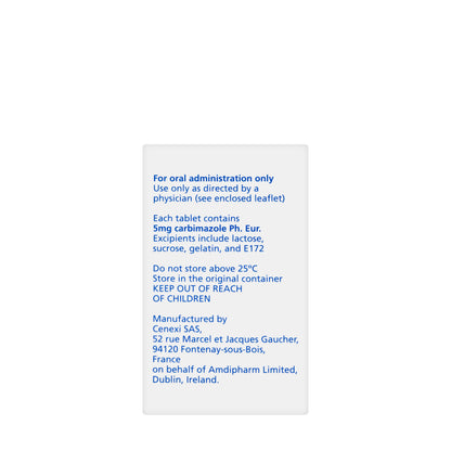 Neo Mercazole 5 Mg 100 Tablets