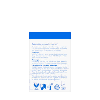 DERMAdoctor Calm Cool & Corrected Anti-Redness Tranquility Cream 50 Ml