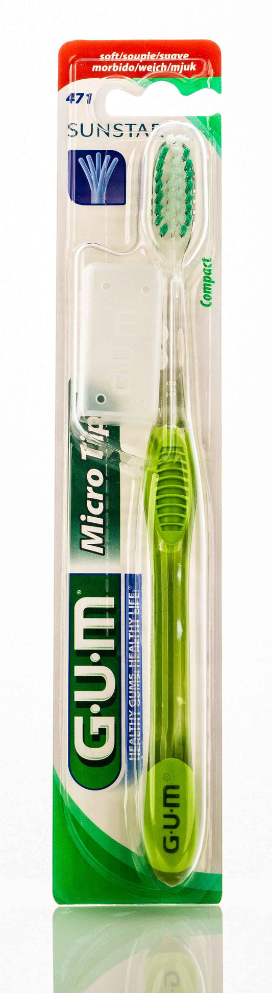 Gum Micro Tip Toothbrush Soft [ 472 ]