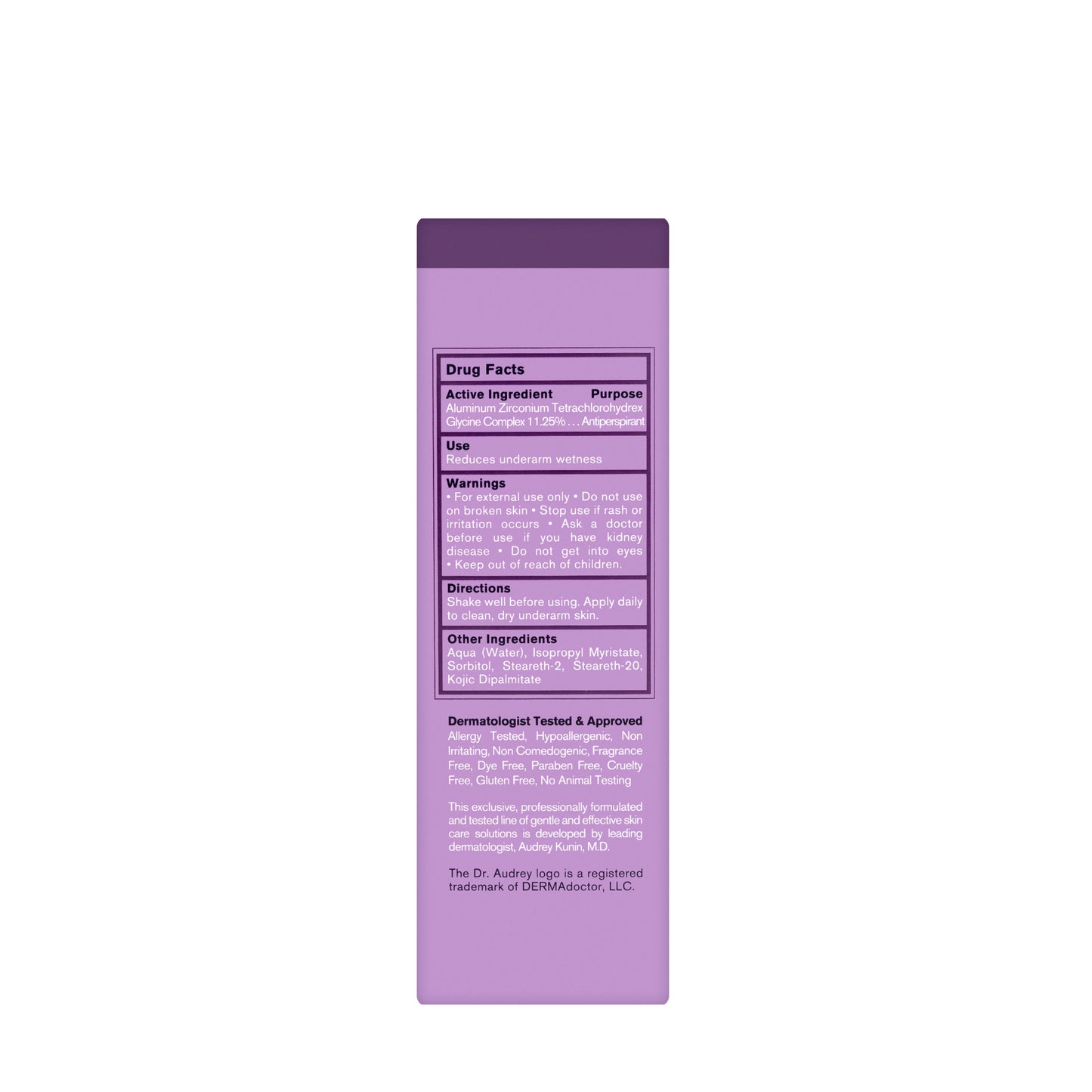 DERMAdoctor Total NonScents Ultra-Gentle Brightening Antiperspirant Deo Roll 90 Ml