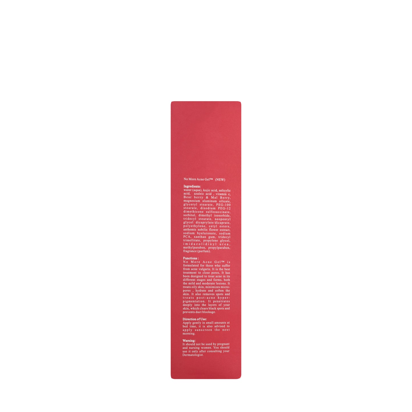 DR Q No More Acne Face Gel 50 Ml