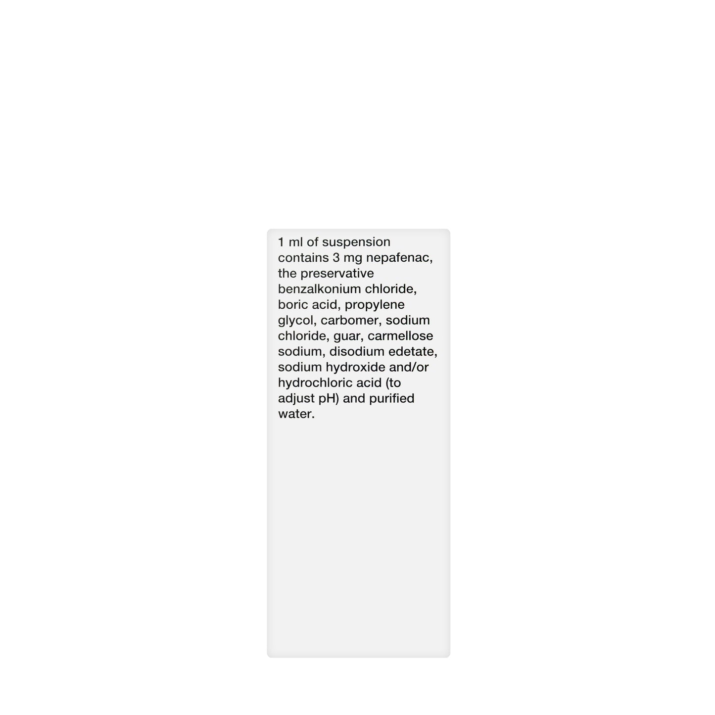Nevanac Eye Drop 3 Ml
