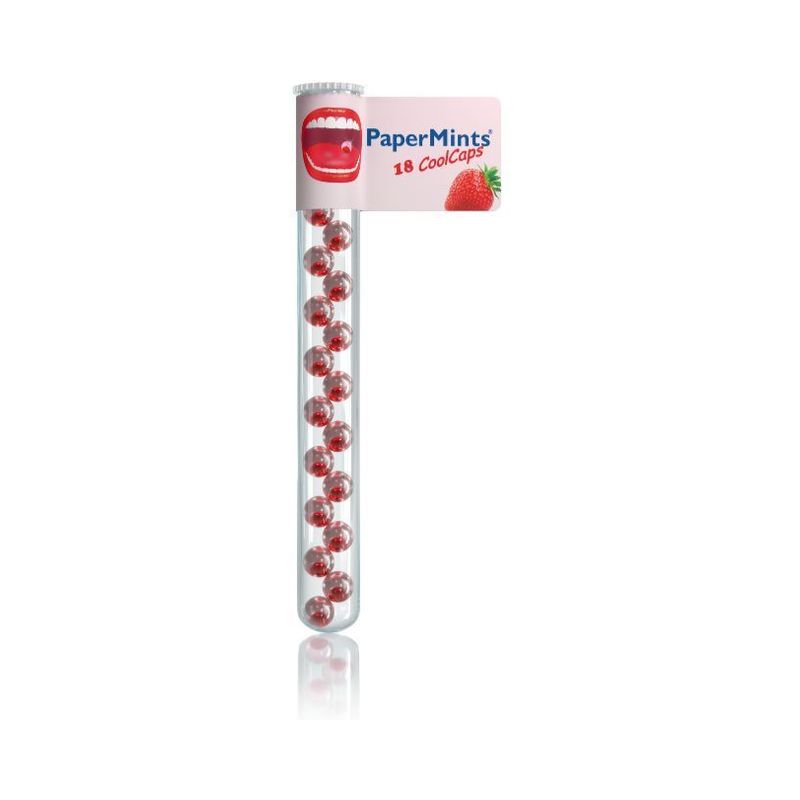 PaperMints Cool Caps Strawberry 18 Pieces
