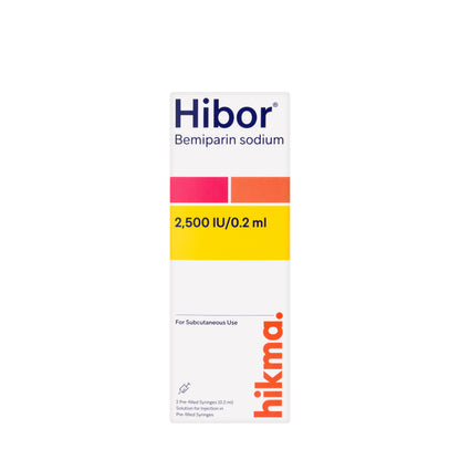 Hibor Injection 2500IU 0.2Ml Syring