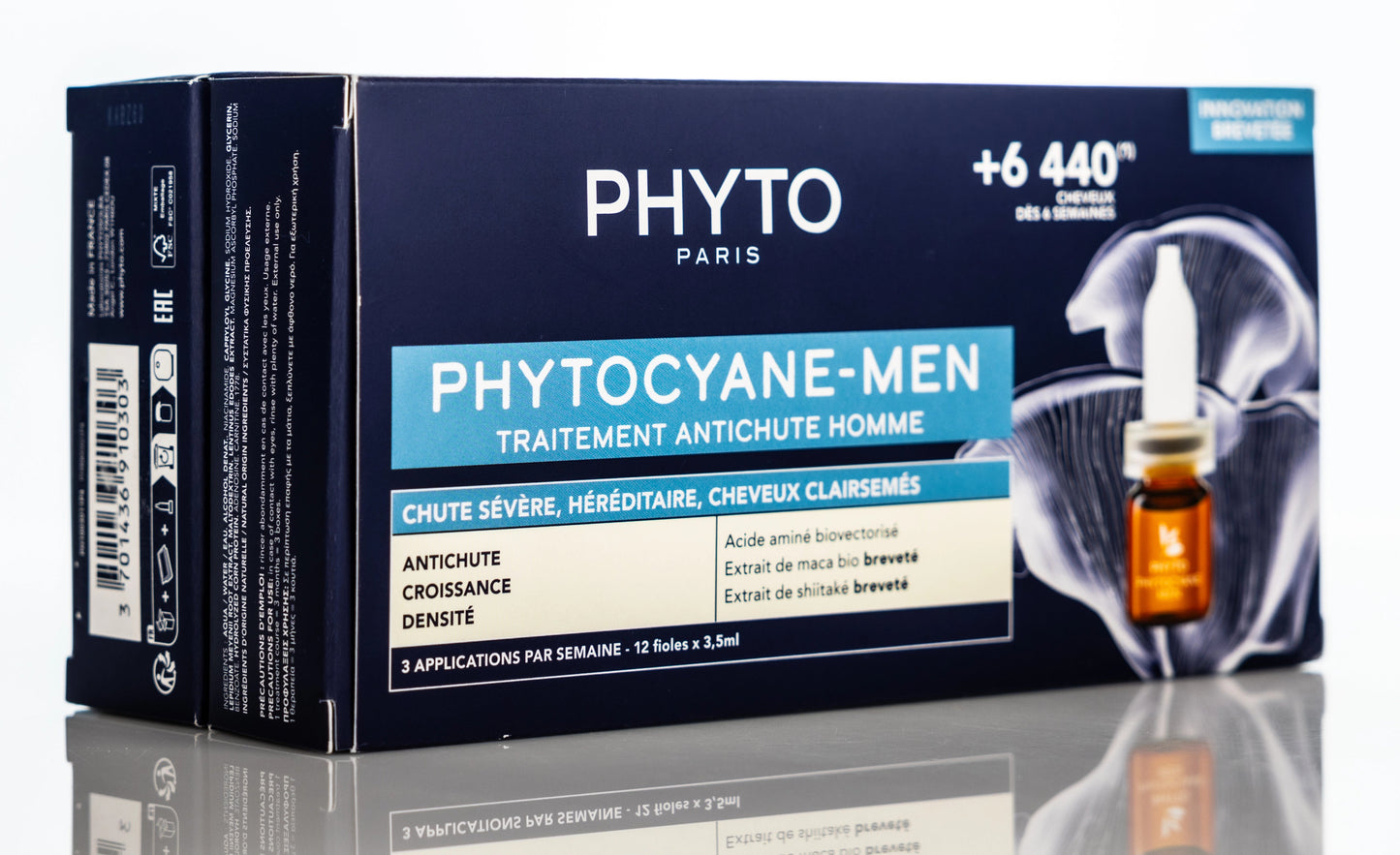 Phyto Cyane Anti-Hair Loss Treatment for Men 3.5 Ml x 12 vials
