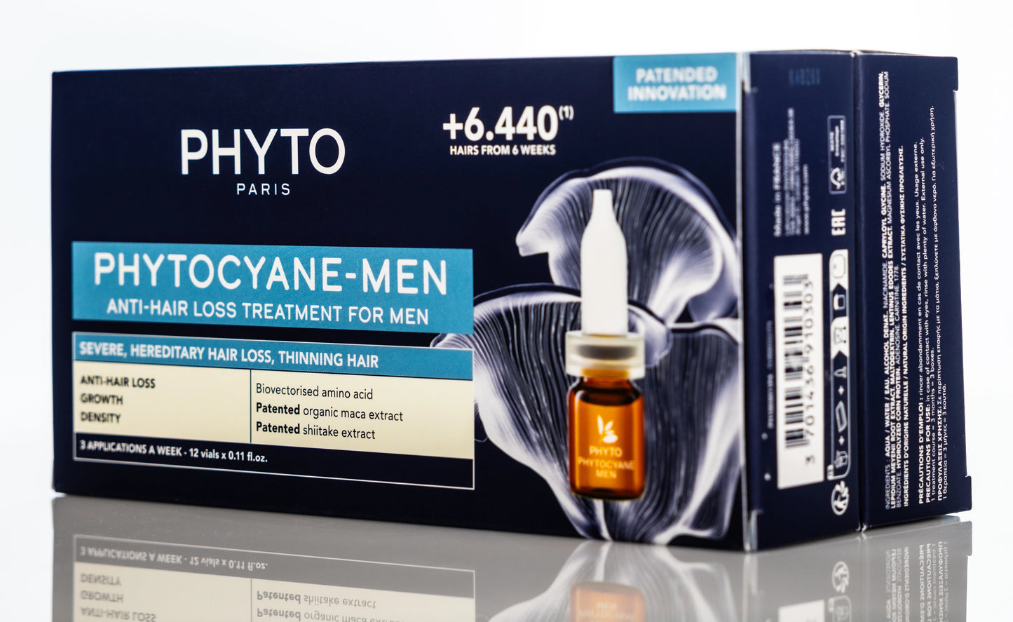 Phyto Cyane Anti-Hair Loss Treatment for Men 3.5 Ml x 12 vials