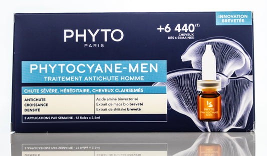 Phyto Cyane Anti-Hair Loss Treatment for Men 3.5 Ml x 12 vials